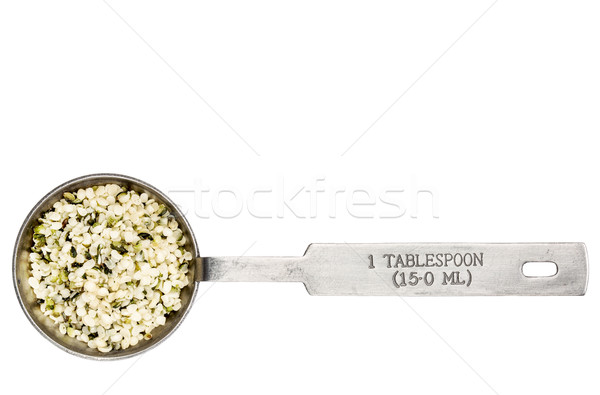 hemp seed hearts in a tablespoon Stock photo © PixelsAway