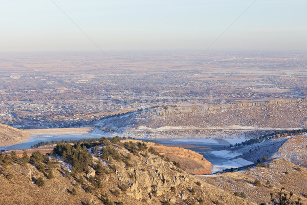 Foto d'archivio: Inverno · pomeriggio · Colorado · fronte · tipico