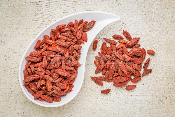 dried goji berries Stock photo © PixelsAway