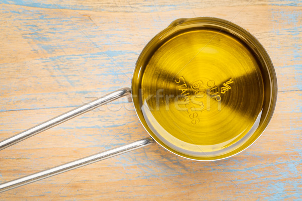 olive oil in measuring cup Stock photo © PixelsAway