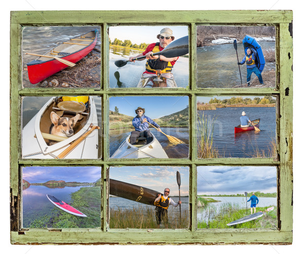 paddling vacation concept Stock photo © PixelsAway