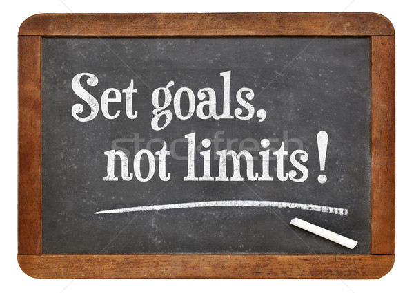 Set goals, no limits Stock photo © PixelsAway