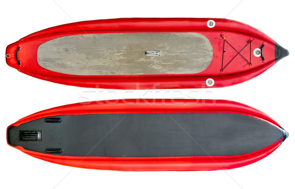 whitewater inflatable stand up paddleboard Stock photo © PixelsAway