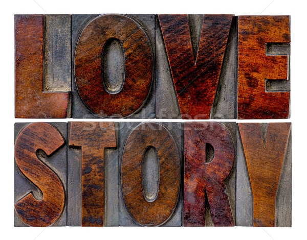 love story word abstract Stock photo © PixelsAway