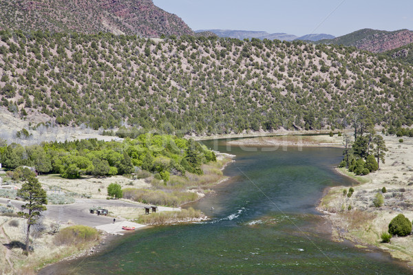 Verde río pequeño agujero Utah Foto stock © PixelsAway