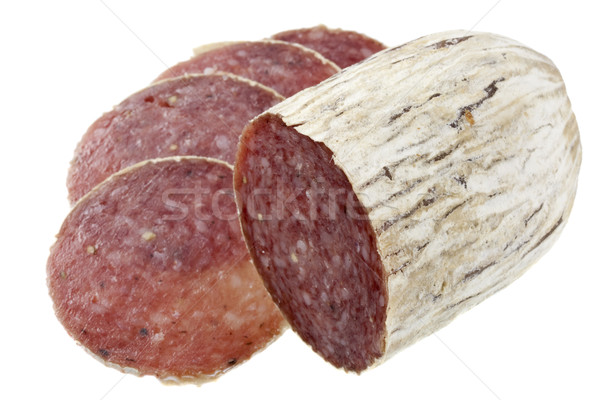 dried Italian salami Stock photo © PixelsAway