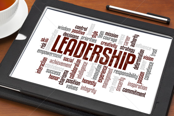 leadership word cloud  Stock photo © PixelsAway