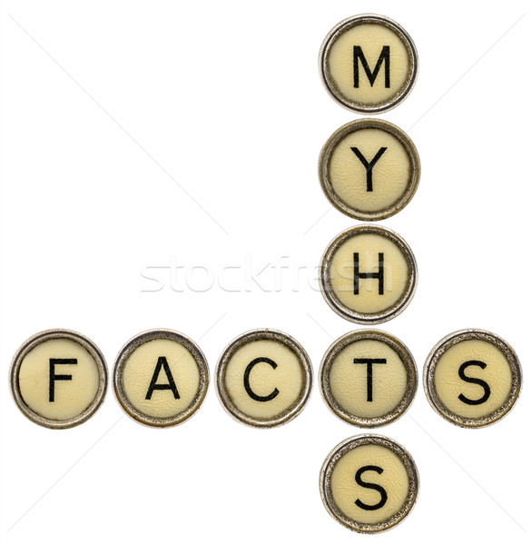 facts and myths crossword Stock photo © PixelsAway