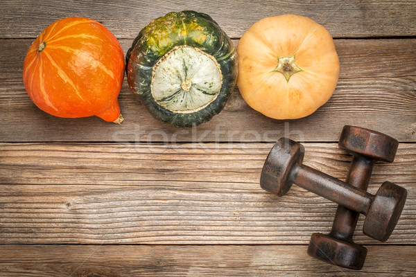 fitness concept with fall theme Stock photo © PixelsAway