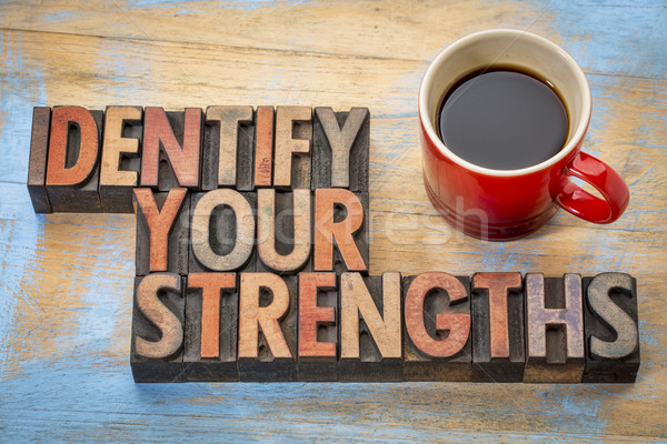 Identify your strengths Stock photo © PixelsAway