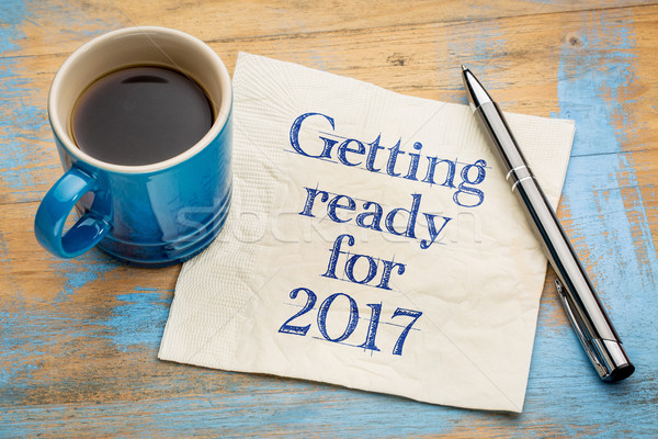 Getting ready for 2017 Stock photo © PixelsAway
