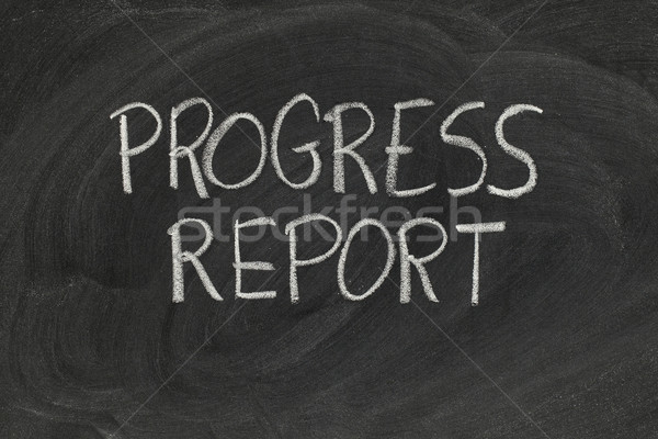 progress report Stock photo © PixelsAway