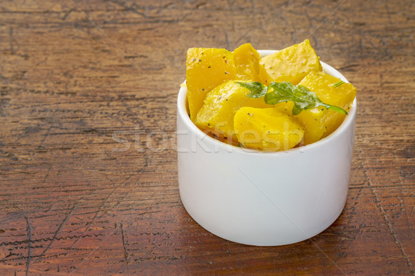 golden beet salad Stock photo © PixelsAway
