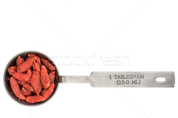 goji berries in a tablespoon Stock photo © PixelsAway