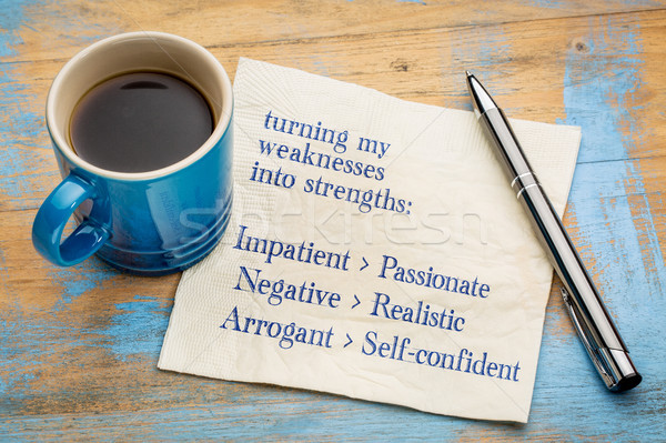 turning my weakness into strengths Stock photo © PixelsAway