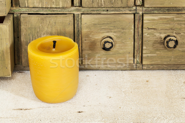 bee wax candle Stock photo © PixelsAway
