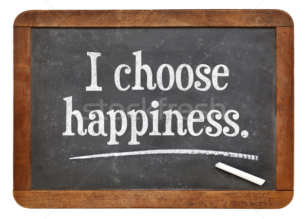 I choose happiness Stock photo © PixelsAway