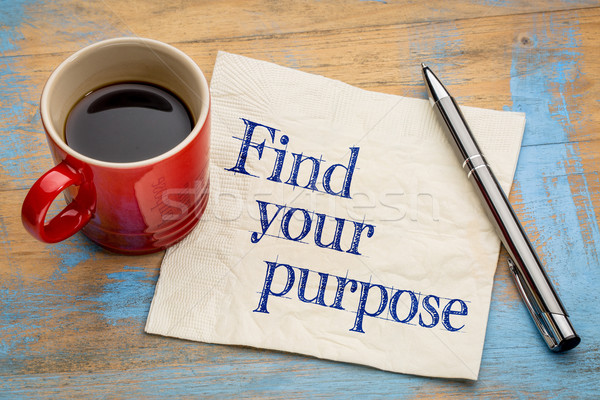 Find your purpose advice Stock photo © PixelsAway