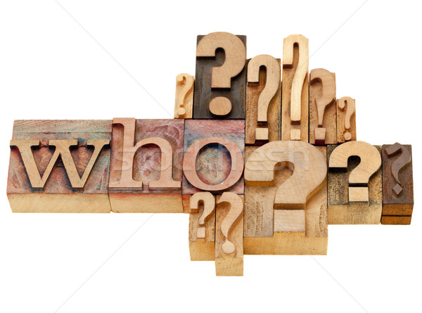 who question abstract Stock photo © PixelsAway