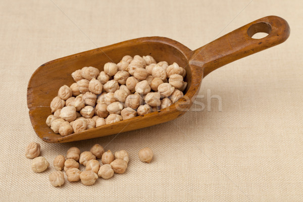 scoop of chickpea (garbanzo beans)  Stock photo © PixelsAway