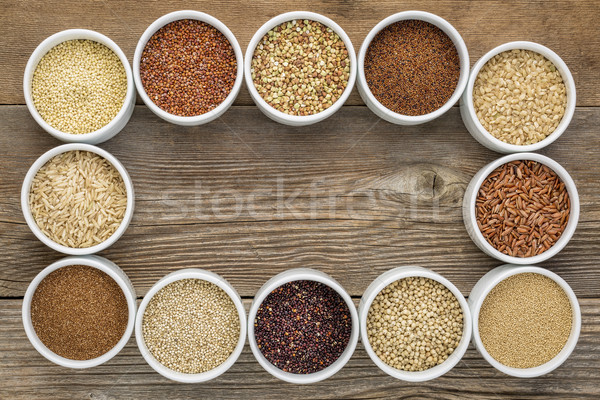 healthy, gluten free grains collection  Stock photo © PixelsAway