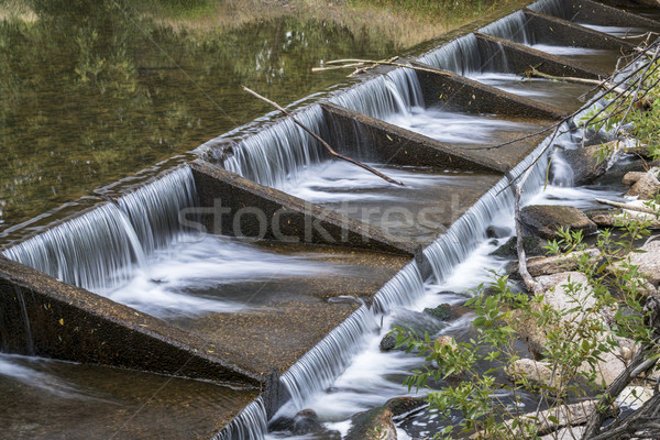 river diversion dam on Poudre River Stock photo © PixelsAway