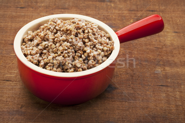 buckwheat kasha cooked Stock photo © PixelsAway