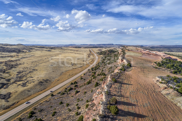 aerial view of northern Colorado foothills Stock photo © PixelsAway