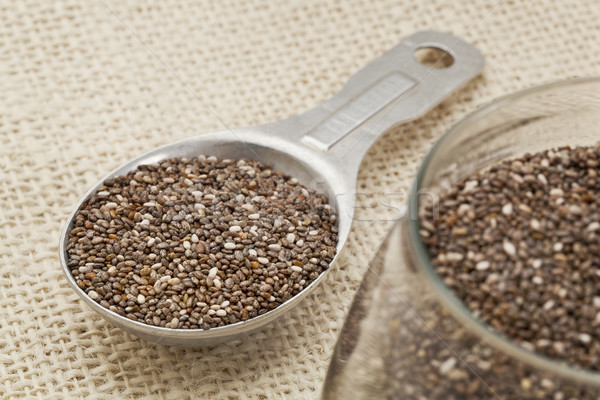 tablespoon of chia seeds Stock photo © PixelsAway