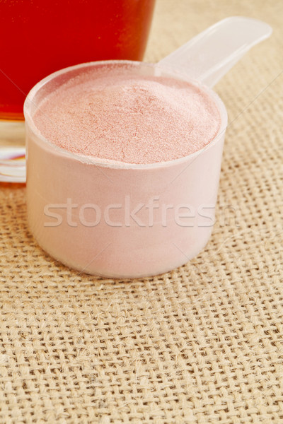 pomegranate powder and juice Stock photo © PixelsAway