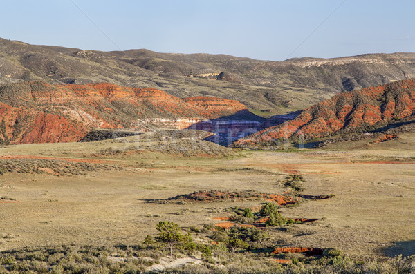 Stock photo: Red Mountain arroyo