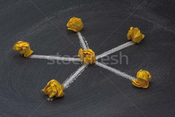 network topology 2 - star model Stock photo © PixelsAway