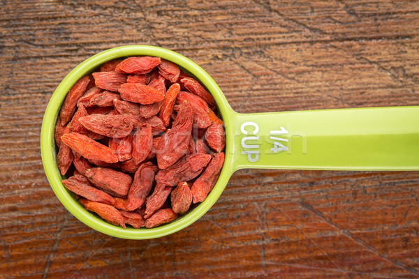 goji berries in measuring scoop Stock photo © PixelsAway