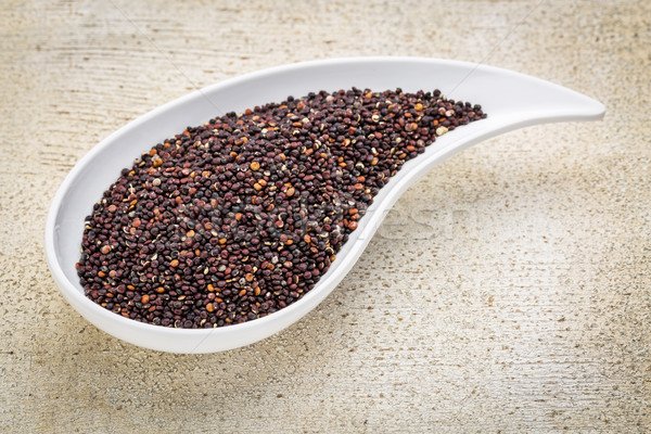 black quinoa grain grown in Bolivia Stock photo © PixelsAway