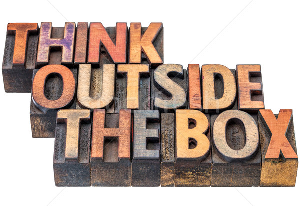 think outside the box concept Stock photo © PixelsAway