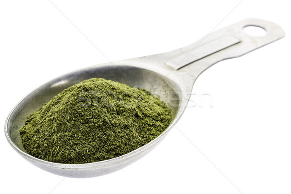 freeze-dried organic wheat grass powder Stock photo © PixelsAway