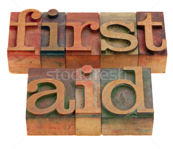 first aid Stock photo © PixelsAway