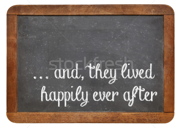 fairytale happy end phrase  Stock photo © PixelsAway