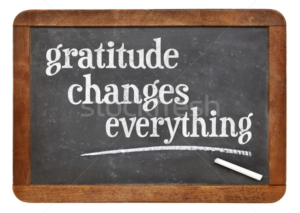 [[stock_photo]]: Gratitude · inspiré · texte · vintage · tableau · noir