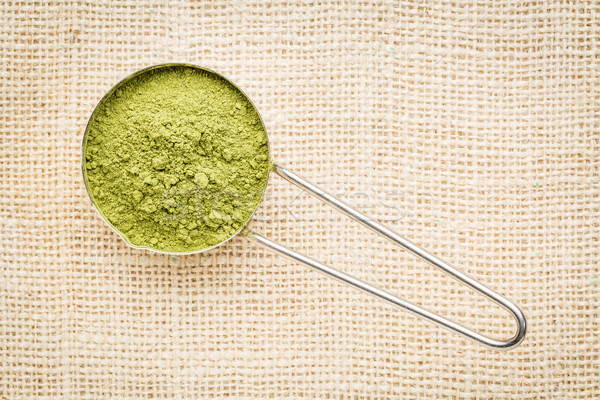 moringa leaf powder scoop Stock photo © PixelsAway