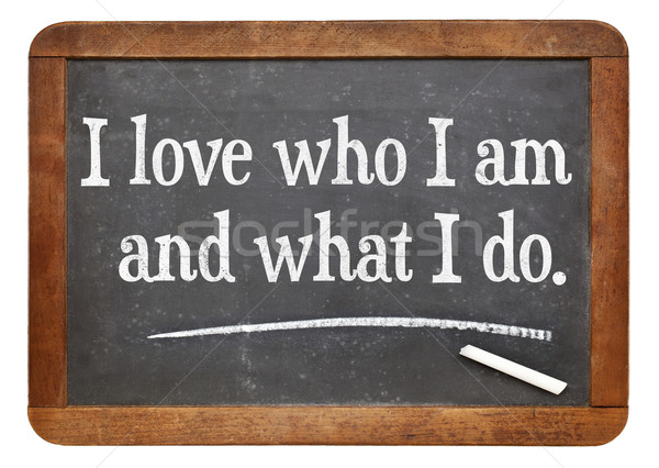 positive affirmation words Stock photo © PixelsAway
