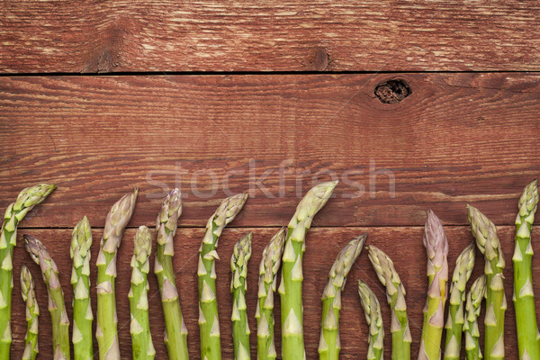 fresh green asparagus Stock photo © PixelsAway