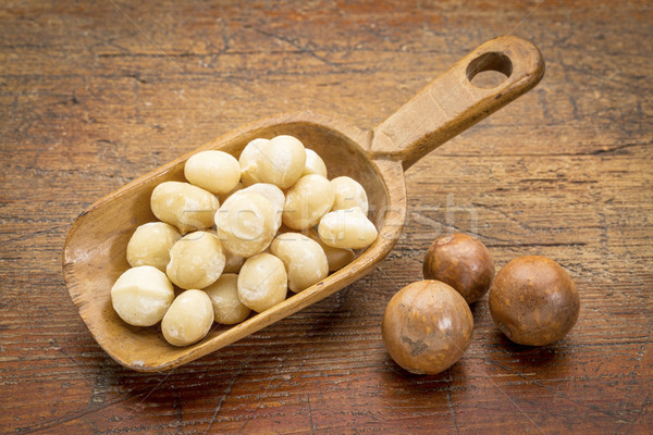 scoop of macadamia nuts  Stock photo © PixelsAway