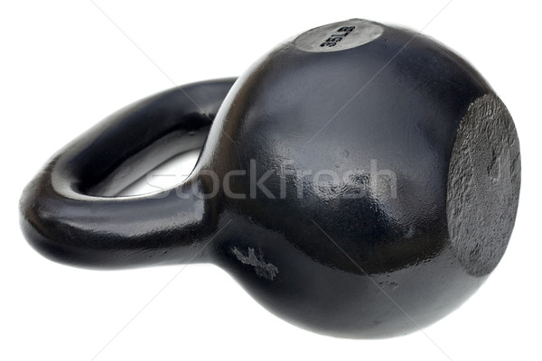 Negru fier kettlebells Imagine de stoc © PixelsAway