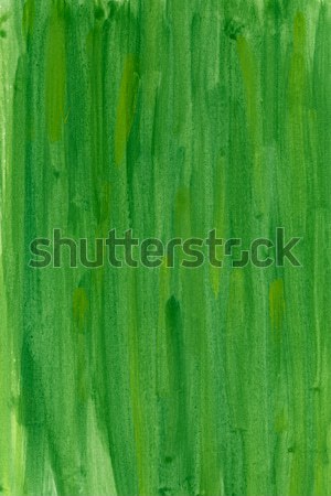 Yeşil suluboya boyalı dikey Stok fotoğraf © PixelsAway