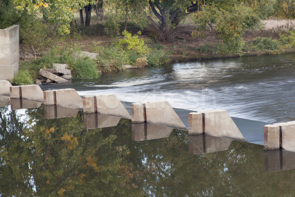 river diversion dam Stock photo © PixelsAway