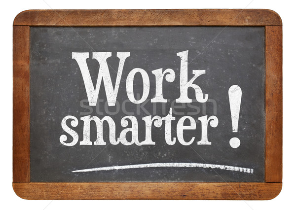 work smarter advice Stock photo © PixelsAway