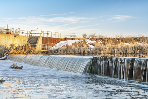 river diversion dam in Colorado Stock photo © PixelsAway