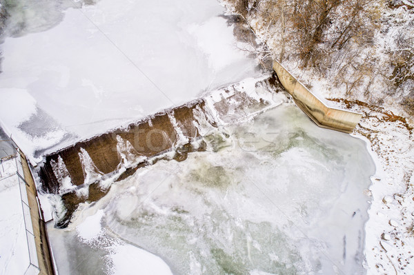 diversion dam on Poudre River Stock photo © PixelsAway