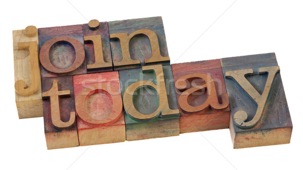 join today Stock photo © PixelsAway